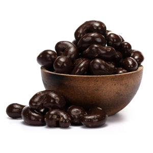 GRIZLY Kešu v 53% hořké čokoládě 500 g